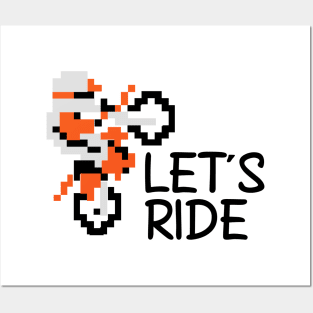 Let's Ride Posters and Art